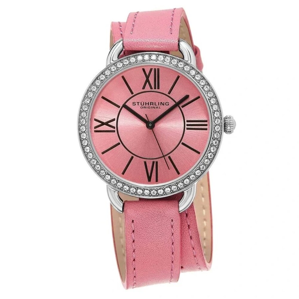 Stuhrling Original Vogue Pink Dial Ladies Watch M15337